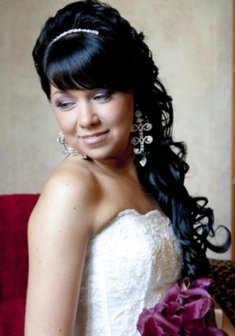 Cвадебная прическа Г14075 в греческом стиле