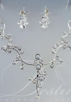 Колье+серьги D25732