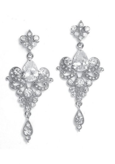 Серьги Наследие Королевы-К104973 - Салон свадебной и вечерней моды Королева