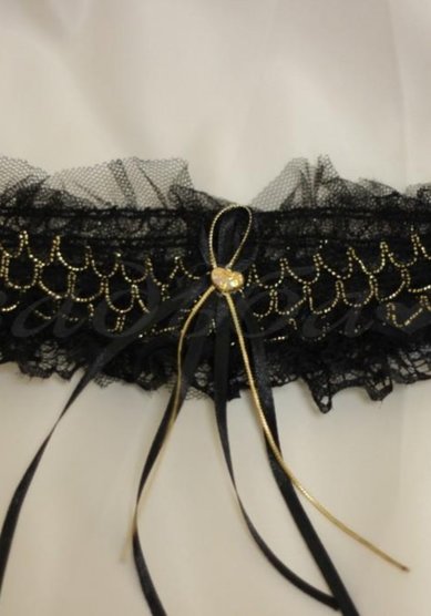 Подвязка для девичника-К105018 - Салон свадебной и вечерней моды Королева