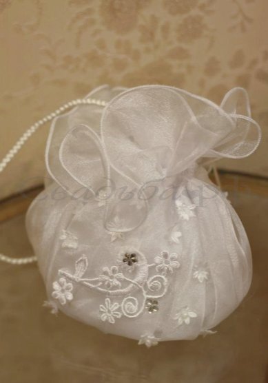 Сумочка шифон-К105020 - Салон свадебной и вечерней моды Королева