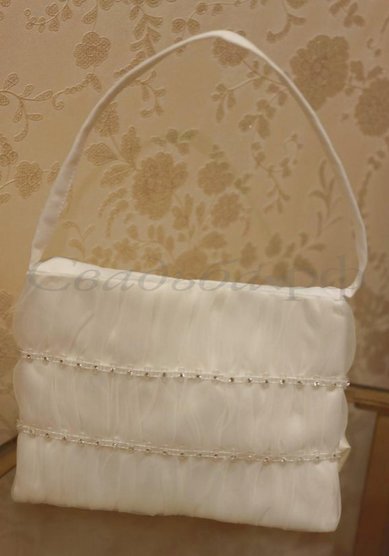 Сумочка шампань-К105022 - Салон свадебной и вечерней моды Королева