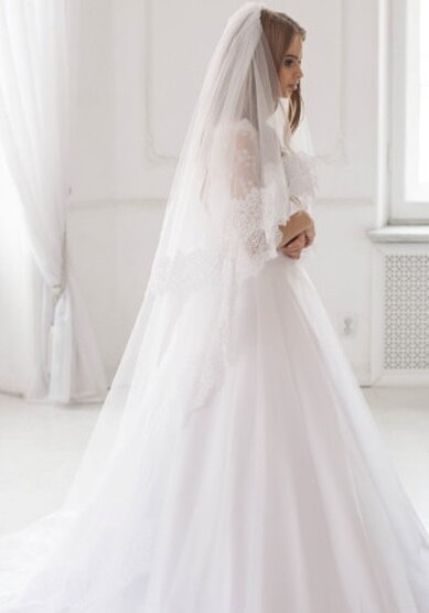 Фата С119513 - Салон аксессуаров для невесты Свадебный Гардероб