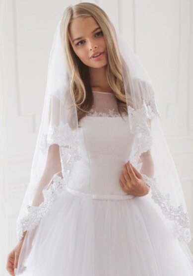 Фата С119515 - Салон аксессуаров для невесты Свадебный Гардероб