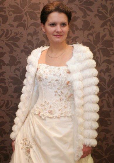 Шубка Удлиненная-A25679 - Салон аксессуаров Ainel