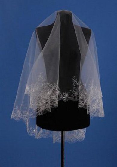 Фата D25721 - Свадебный салон Destin