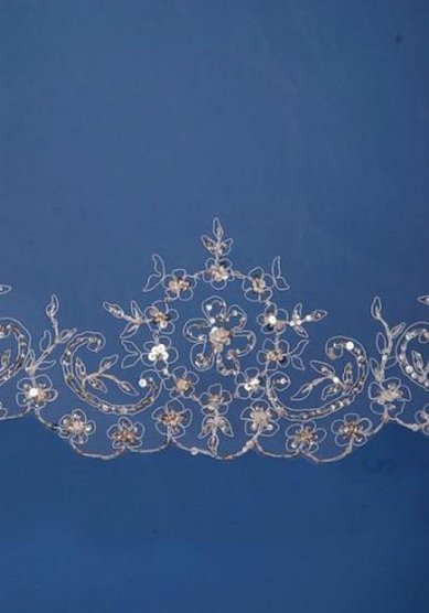 Фата D25722 - Свадебный салон Destin