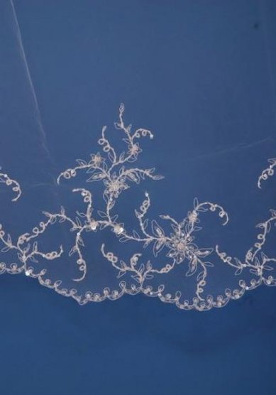 Фата D25724 - Свадебный салон Destin