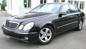 Машина на свадьбу Mercedes-Benz W211 № А2950, черный