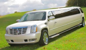 Свадебный лимузин Cadillac Escalade № И3029, белый