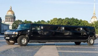 Свадебный лимузин Hummer H2 № И3033, черный