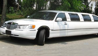Свадебный лимузин Lincoln Limousine Towncar № C3050, белый