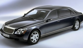 Машина на свадьбу Maybach 62 № C3060, черный