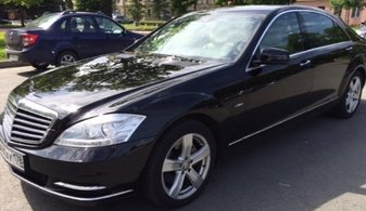 Машина на свадьбу Mercedes-Benz C220 № Л5669, черный
