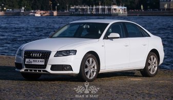 Машина на свадьбу Audi А4 № Ш5880, белый