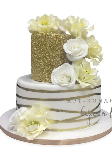 Торт на свадьбу Свадебный торт паста (С122269) - Арт-кондитерская Сергея Магаева