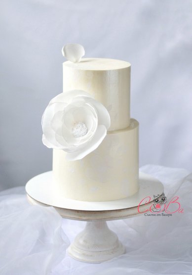 Торт на свадьбу Лёгкость. (М123091) - Компания Мастерская СОВа//Сласти от Валери