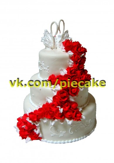 Торт на свадьбу 2-С24419 - Кондитерская компания Сластёнка