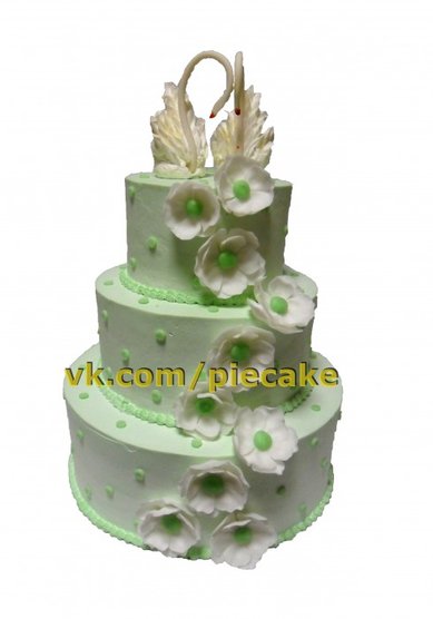 Свадебный торт 11-С24428 - Кондитерская компания Сластёнка