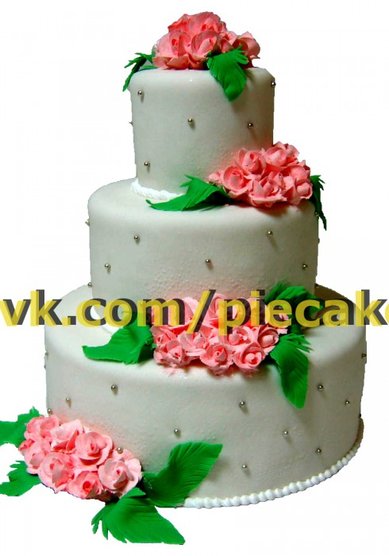 Торт на свадьбу 12-С24429 - Кондитерская компания Сластёнка