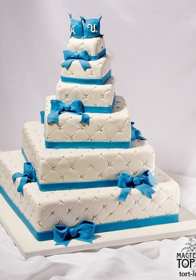 Торт на свадьбу new wave (В24493) - Мастерская тортов Владимира Сизова