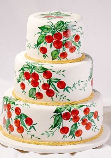 Свадебный торт Арт (В24500) - Мастерская тортов Владимира Сизова