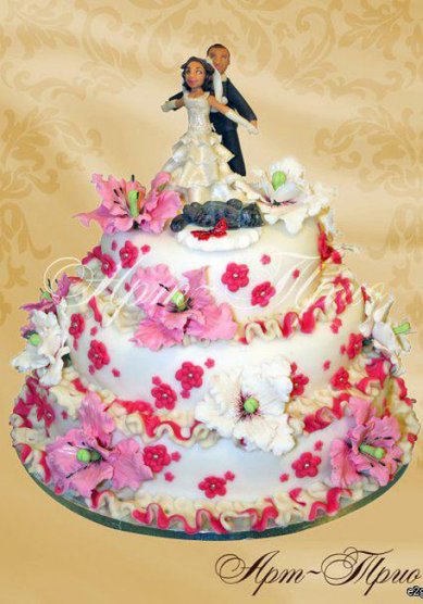 Свадебный торт S-36 (А24536) - Компания Арт-Трио