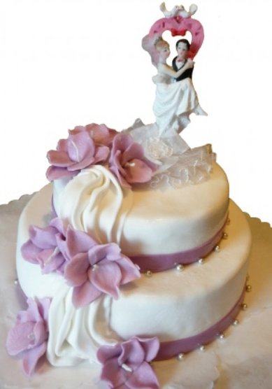 Торт на свадьбу 153-Р24585 - Кондитерская Русь