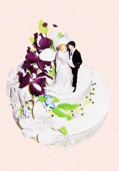 Свадебный торт 7-Т24592 - Кондитерское производство Татьяны Николаевой