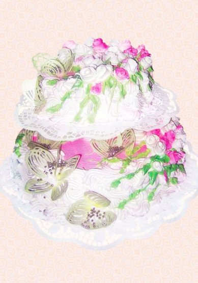 Торт на свадьбу 12-Т24597 - Кондитерское производство Татьяны Николаевой