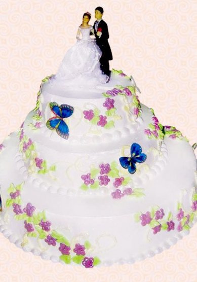 Торт на свадьбу 14-Т24599 - Кондитерское производство Татьяны Николаевой