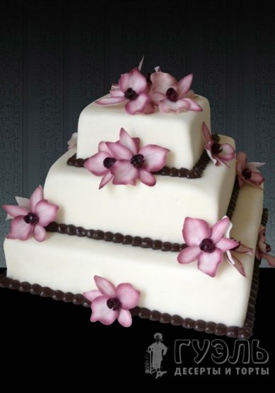 Торт на свадьбу Г31621 - Компания Гуэль