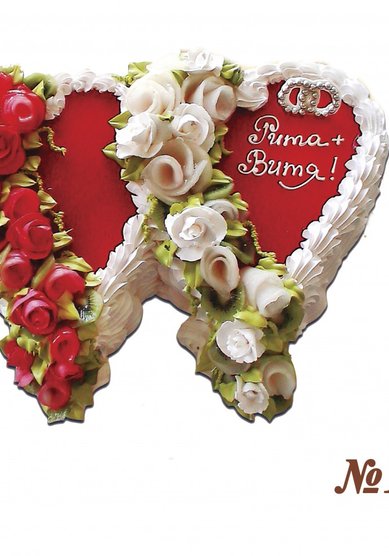 Торт на свадьбу 109-Т67375 - Кондитерское производство Татьяны Николаевой