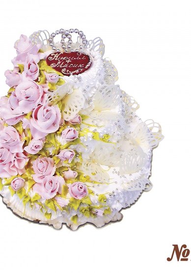 Свадебный торт 110-Т67376 - Кондитерское производство Татьяны Николаевой