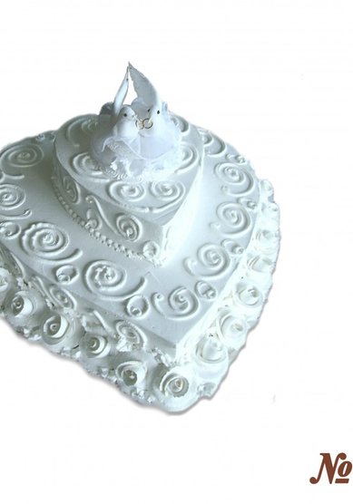 Свадебный торт 118-Т67384 - Кондитерское производство Татьяны Николаевой