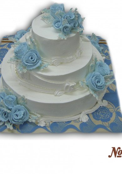 Торт на свадьбу 119-Т67385 - Кондитерское производство Татьяны Николаевой