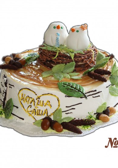 Торт на свадьбу 123-Т67389 - Кондитерское производство Татьяны Николаевой