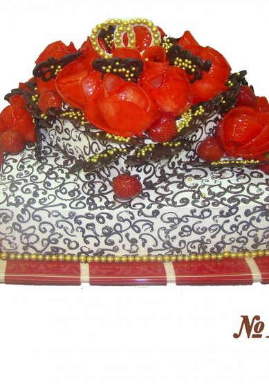 Торт на свадьбу 127-Т67393 - Кондитерское производство Татьяны Николаевой