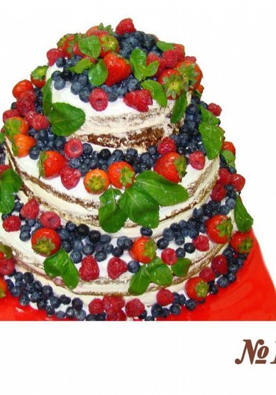 Торт на свадьбу 135-Т67401 - Кондитерское производство Татьяны Николаевой