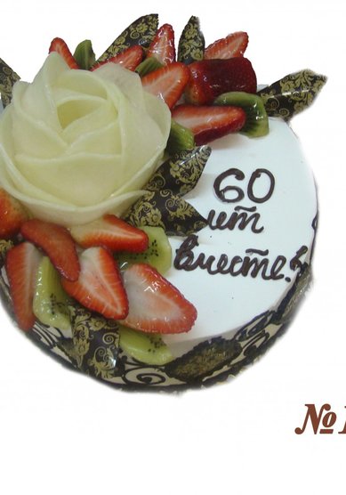 Свадебный торт 147-Т67414 - Кондитерское производство Татьяны Николаевой