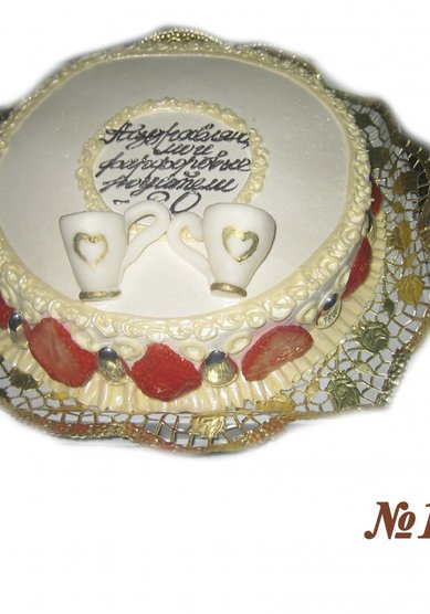 Свадебный торт 151-Т67418 - Кондитерское производство Татьяны Николаевой