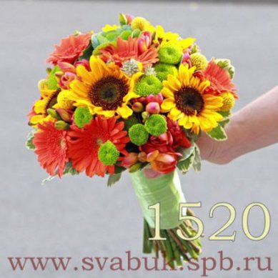 Букет С3629 - Салон цветов Свадебные цветы СПб