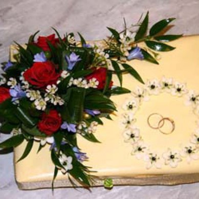 Аксессуар из цветов С3655 - Салон цветов Свадебные цветы СПб