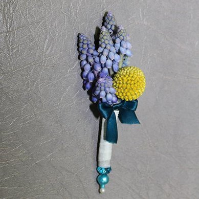 Бутоньерка С6182 - Салон цветов Свадебные цветы СПб