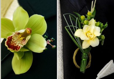 Бутоньерка Ц7228 - Салон цветов Цветочный бункер