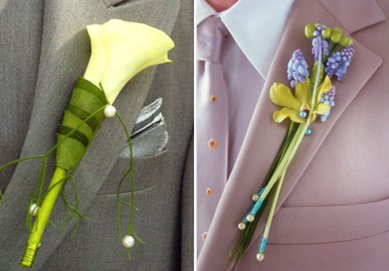 Бутоньерка Ц7231 - Салон цветов Цветочный бункер