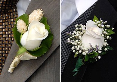 Бутоньерка Ц7634 - Салон цветов Цветочный бункер