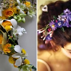 Аксессуар из цветов Ц7216