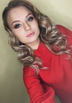 Cвадебная прическа Волны (З21303) с распущенными волосами