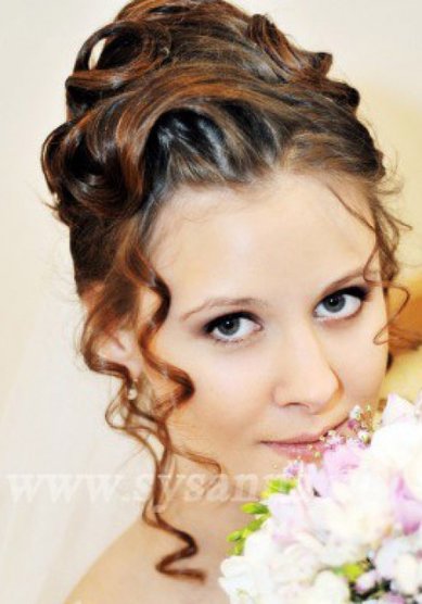 Прическа на свадьбу С13346 - Стилист-визажист Сусанна Саакова